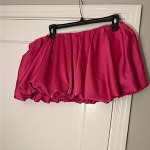 Urban Outfitters Vibrant Pink Mini Skirt